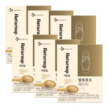 CJ 리턴업 발효효소 베이직 30포 X 6개, 180포, 90g