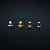 ONTON 솔트레지 4 5 6 7mm 가죽공예, 4mm, 니켈