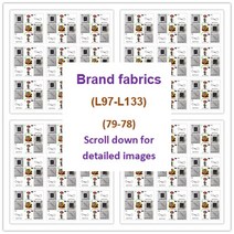 (l97-133) 브랜드 의류 천 라벨 의류 자수 패치 철 배지 천 붙여 넣기 diy, 71