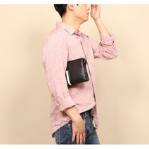 대학생 일상가방 소가죽 남성클러치백 남자명품파우치