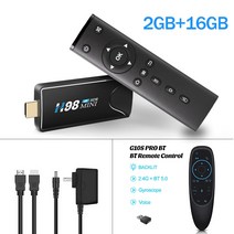 H98 미니 4K HD 무선 TV 올위너 안드로이드 10 스마트 5.8G 글로벌 버전 미디어 16GB, 26.영국 플러그 - 2G 16G  G10SPRO BT