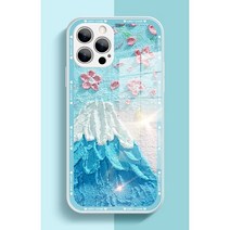 YUANYI 아이폰13 실리콘 케이스 아이폰13 프로 맥스 슈피겐 적용 지문 방지 파손 방지