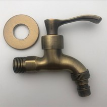 슬림수전 엔틱 전화기 샤워기 거위목 일반수도꼭지골동품 청동 세탁기 크레인 장식 야외 수도꼭지 빈티지, 02 04