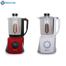 키친아트 대용량 후드믹서 3.6L KAH-MST30 스텐믹서기 이유식 스무디 블렌더 분쇄기 D, 레드