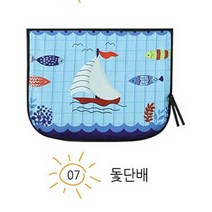 자석 탈부착 차량용 양면 햇빛가리개 강력한 네오디움자석 5개를 사용하여 더욱 편리하게 탈부착이 가능한, 양면햇빛가리개-돛단배