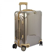 리모와캐리어커버 호환 지퍼가 달린 Rimowa 용 두꺼운 수화물 커버 Clear Suitcase Cover Protector 투명 PVC