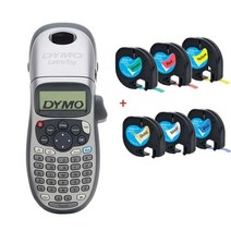 스티커제작기계 라벨프린터 네임프린터 dymo lt 100h 휴대용 lt 91201 12, 세트-11