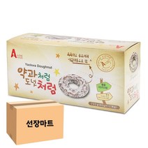 Szmart 마켓 에이원 약과처럼 도넛처럼 대용량 한박스 60gx12개 여행 피시방 팬트리 간식