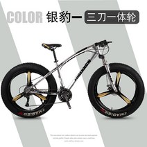 풀샥 MTB 자전거 고급 오프로드 두꺼운 타이어, 디자인 24_7단_26 인치