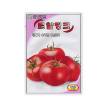 로얄핑크 토마토 100립 재배가 용이한 풍산종 토마토씨 그린하트바이오, 1개