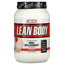 Labrada Nutrition 라브라다 뉴트리션 린바디 고단백질 식사대용 쉐이크 딸기맛 1120g, 1개, 기본