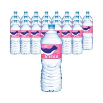 롯데칠성음료 아이시스 8.0 2L x 24개 (무/유라벨 랜덤)