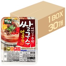 백제 용기 쌀국수 얼큰한맛, 90g, 30개