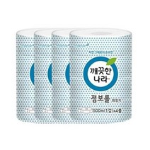 [깨끗한나라] 화장지 점보롤 (500M(1겹)x4롤)