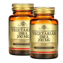 솔가 오메가3 식물성 해조류 DHA 도코사헥산 2000mg 베지 50정 Solgar 2병