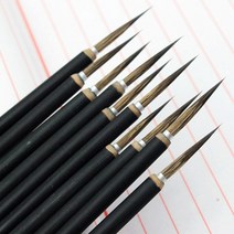 중국 서예 붓 hook line fine pen 세심한 그림 브러시 브러시 펜 족제비