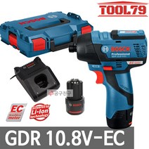 보쉬 GDR10.8V-EC 충전임팩트드릴 10.8V 2.0AH 배터리 2개