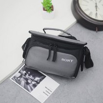 카메라 팩은 HDR-CX405 팩 HDR-406EHDR-CX450PJ410 dv팩에 적용 가능, 그레이 백숄더 스트랩 다크