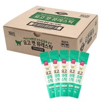 요고 퓨레스틱 짜먹는 츄르 고양이간식 12g, 연어&황태, 100개입