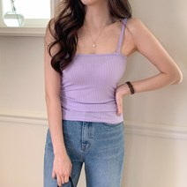 코지일이삼 코지23 여자 볼륨업 골지 데일리 레이어드 코디 민소매 나시 (8483831)