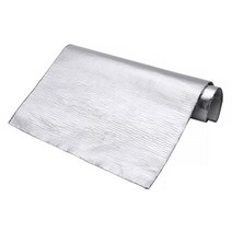 은박단열재 바닥 단열재 외벽 스티로폼 1 롤 25*50cm 섭씨 800 도 두꺼운 알루미늄 섬유 자동차 펜더 단열, 한개옵션0