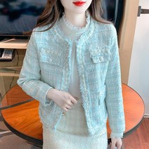 3월 결혼식 4월 복장 투피스 트위드 셋업 하객룩 5월 부모님 상견례 77 44 사이즈 자켓 쇼핑몰 핑크색 코트