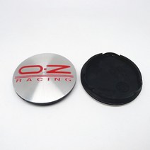 자동차 휠타이어세정제 휠4pcs 62MM OZ 레이싱 M595 휠 센터 캡 허브 Hubcaps 방진 합금 커버 교체, 06 Silver RD