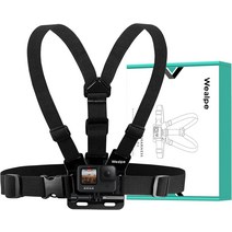 GoPro Hero 11 10 9 8 7 Max Fusion Hero(2018) 6 5 4 Session 3+ 2 DJI Osmo와 호환되는 We, 01 표준 가슴 스트랩 마운트