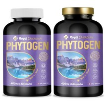 ROYAL CANADIAN Phytogen 로얄캐네디언 파이토젠 린넨 추출물 400mg 30캡슐 60캡슐