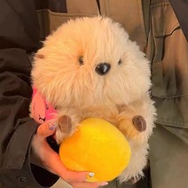 뽀글이수달인형 귀여운 애착 해달인형, 1.옵션1, 30cm