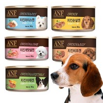 ANF 강아지 24개 1박스 캔, 순살치킨(24개)