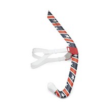 Speedo 남녀 공용 수영 훈련용 스노클 불렛 헤드 파이어리 코랄 174191, Navy/Red/White