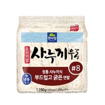 면사랑 프리미엄사누끼우동1250g 부드러운맛, 1250g, 1개
