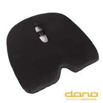 도노 오토바이 충격 방지 방석 젤쿠션 안장쿠션 자세교정 3D시트커버 일체형, 1개