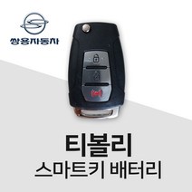 티볼리차키배터리 스마트키 건전지 밧데리 배터리 차키 약 베터리, 10개