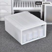 모아시스템즈 시스템 중형 수납장 1개 플라스틱서랍장 정리함, 단품