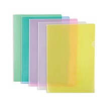 문화 반투명홀더 F493-7 10매입 팩, 05-반투명홀더 F493-7(노랑) 10매입 PACK