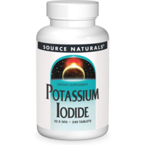 소스네추럴스 소스네츄럴 요오드화 칼륨 32.5mg 포타슘 요오드 아이오다이드 아이오딘화 Source Naturals Potassium Iodide 타블렛, 1개, 240개입, 240정