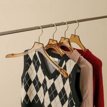 도매토피아 클리어 아크릴 옷걸이(브라운) 옷가게 의류매장 디피, 단일옵션