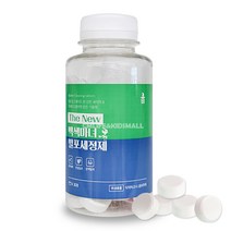 백색마녀 발포 세정제 30정/텀블러 고체형 구연산 과탄산소다 소독 세제