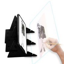 드로잉 패드 판타블렛 전자 노트 액정 타블렛 그림 펜 태드 웹툰 도구 일러스트 이지 아티팩트 스케치 보조 페인팅 스탠드 들 위한 쉽게 칠할 수 있습니다, 검은색