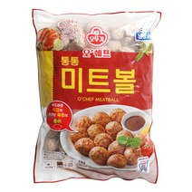 오쉐프 통통미트볼 1kg오뚜기, 단품