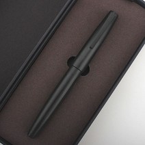 Jinhao 80 매트 블랙 비즈니스 사무실 만년필 고급 품질 금융 학교 문구 용품 잉크 펜, F 0.5MM Nib, ONE PEN(NOT BOX), ONE PEN(NOT BOX)_F 0.5MM Nib