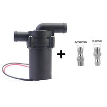 원심 펌프 자동 모터 워터 펌프 강화 A/C 난방 12V 물 순환 겨울 열 온도 가속, 02 12VWater pipe adapt