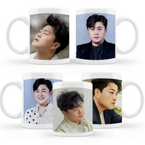 김호중굿즈 김호중 2개세트 세라믹 포토 3종 머그컵 지인선물 효도선물, 세트3