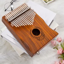 17 키 EQ 칼림바 아카시아 엄지 피아노 링크 스피커 전기 픽업 가방 포함 손가락 키보드 악기 MBIRA SANZA, 17 Keys EQ kalimba