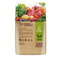 ANF 유기농 6Free 양고기 전연령 애견 사료, 1개, 6kg, 양