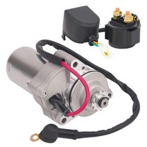 3 50cc용 릴레이 포함 볼트 스타터 모터 70cc 90cc 100cc 110cc 125cc 흙 자전거 고 카트 ATVs 피트 바이크 사구 버기 샌드레일 쿼드 4휠러 SSR 로케, 3 Bolt Starter Motor with Rela