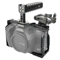 MAGICRIG-BMPCC 6K 프로 케이지 키트 블랙 매직 디자인 포켓 시네마 카메라 프로용 탑 핸들 T5 SSD 마운트 포함, Y578