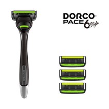 도루코 페이스XL II 기획세트 면도기1개+면도날4개, 6세트, 면도기1+면도날4